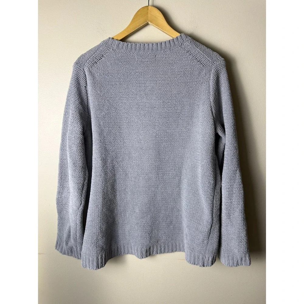 Banana Republic Silk Cotton Cashmere V-Neck Beige Cardigan Sweater Mens M Gray